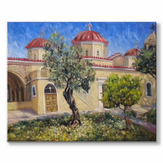 Original Painting: Cathedral of Aegina