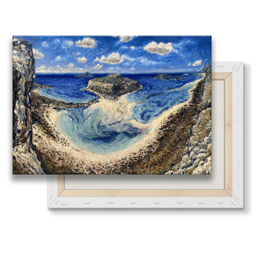 Canvas Print: Balos Lagoon