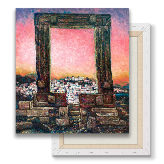 Εκτύπωση σε καμβά: Πορτάρα Νάξου