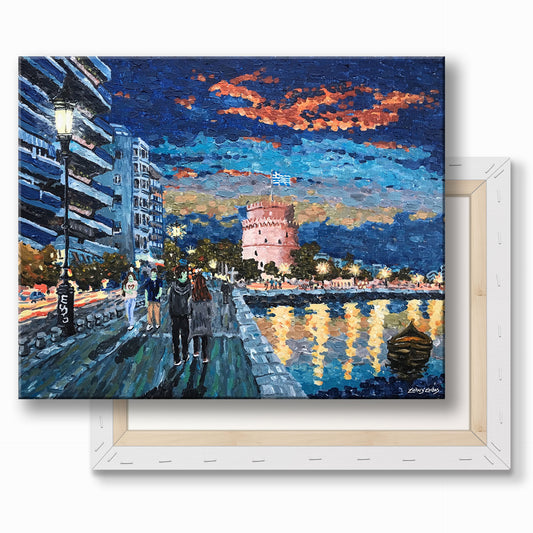 Canvas Print: Thessaloniki in Memory