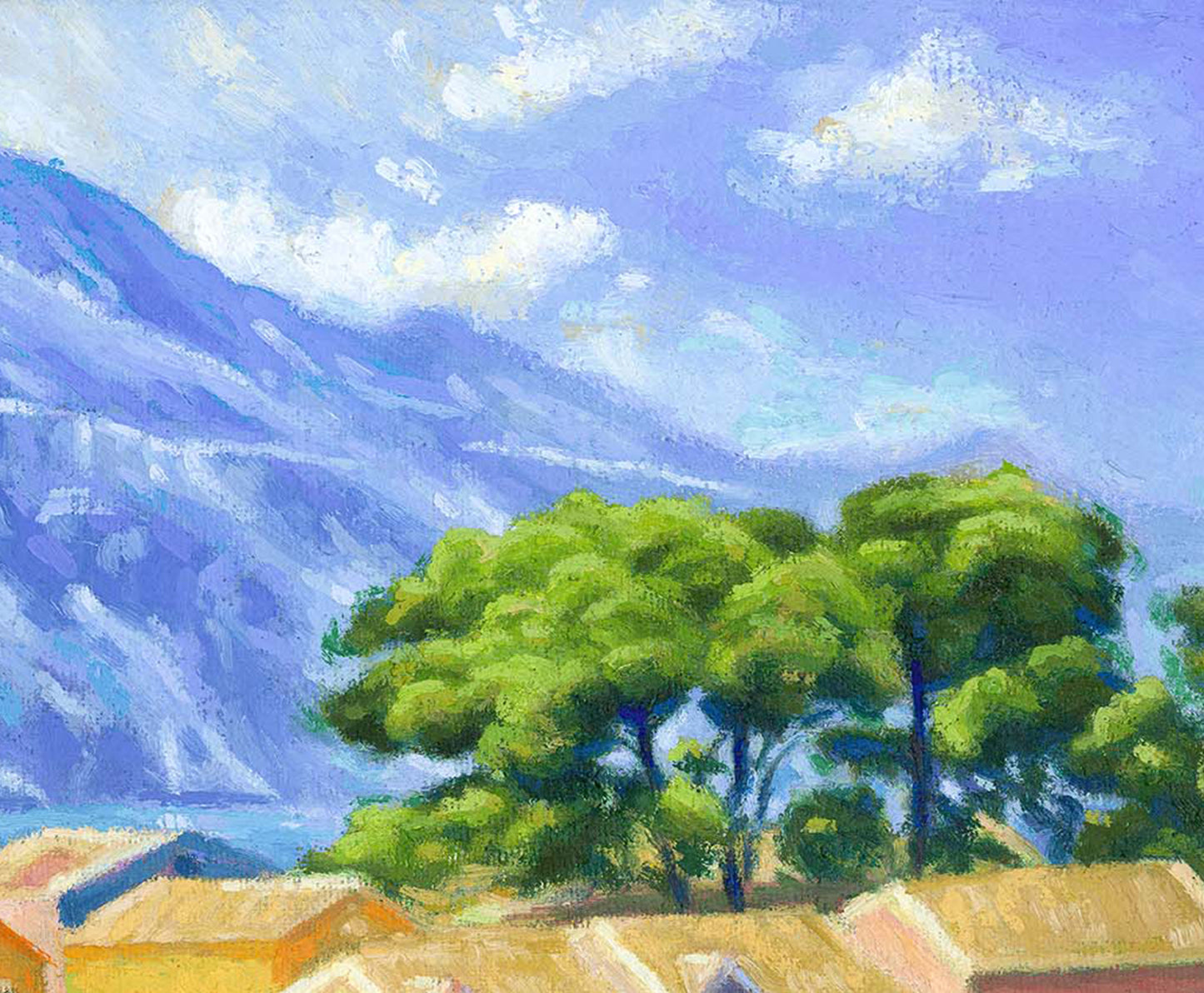Canvas Print: Kefalonia Summer in Asos