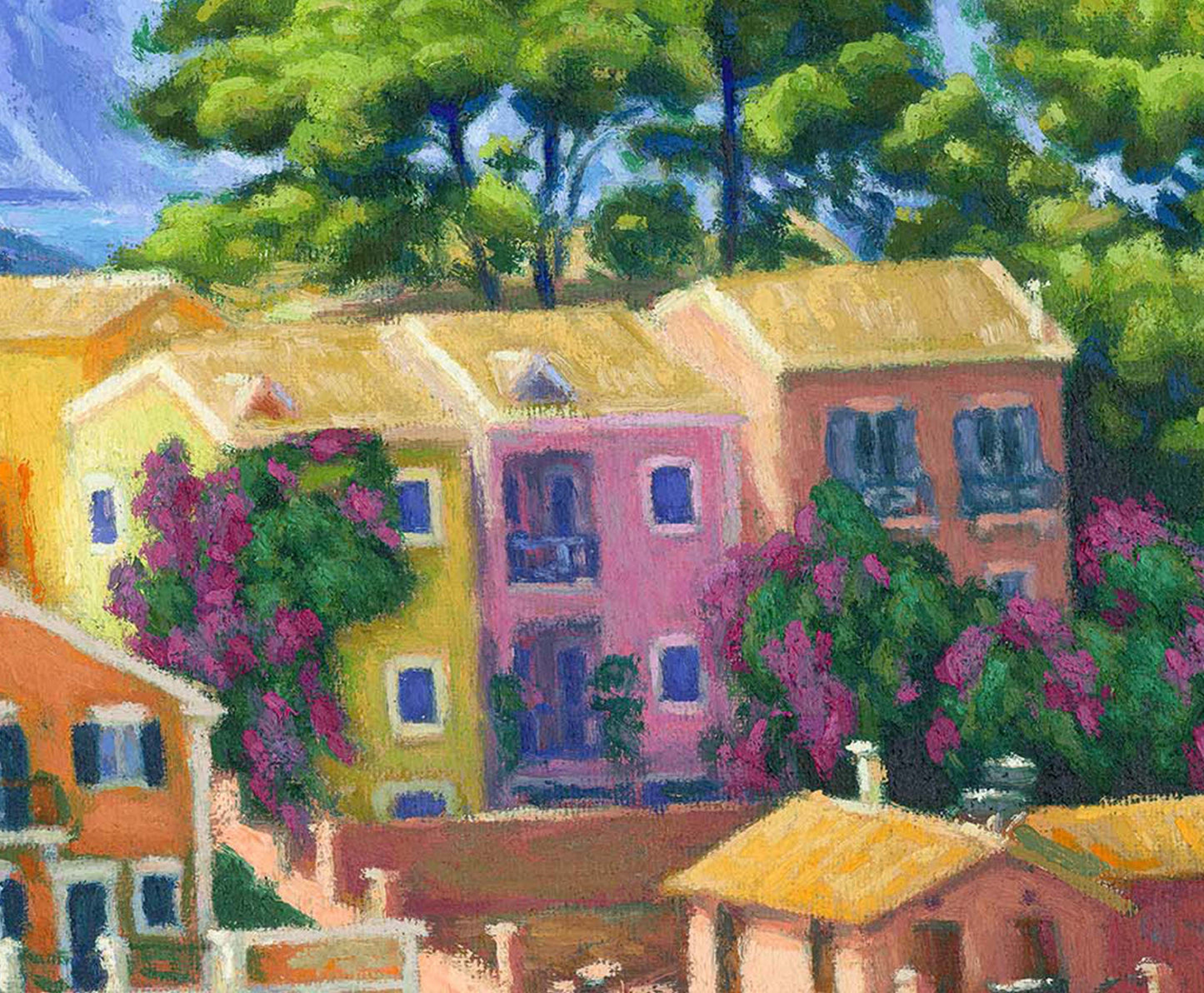 Canvas Print: Kefalonia Summer in Asos