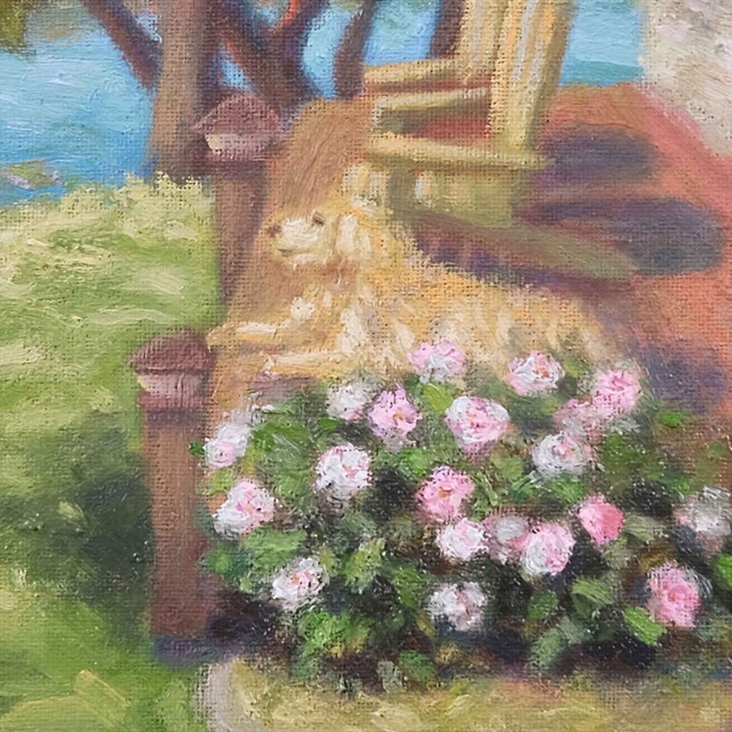 Original Painting: Mom's Lake House in Galesville Wisconsin