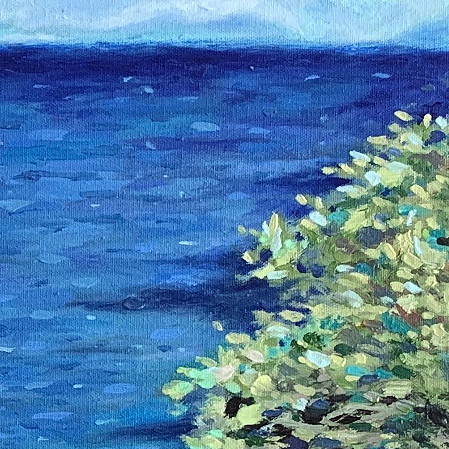 Εκτύπωση σε καμβά: Ελιές στην Κέρκυρα