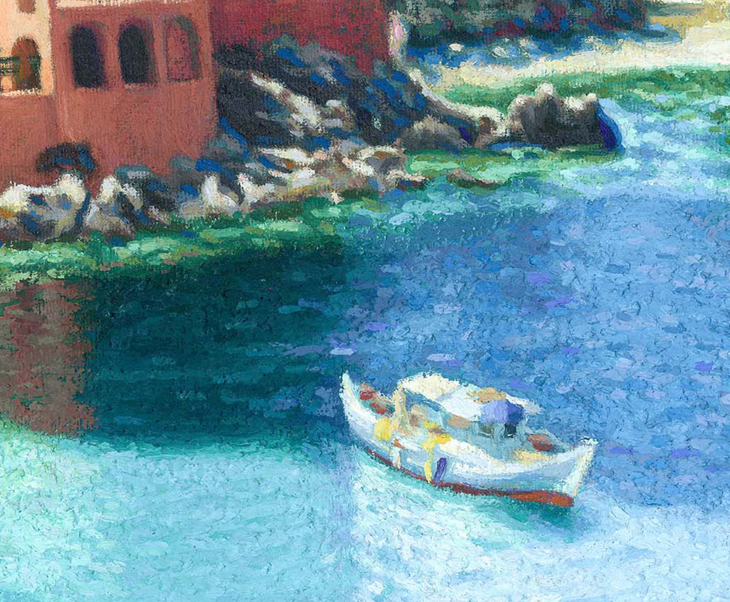 Canvas Print: Kefalonia Summer in Asos