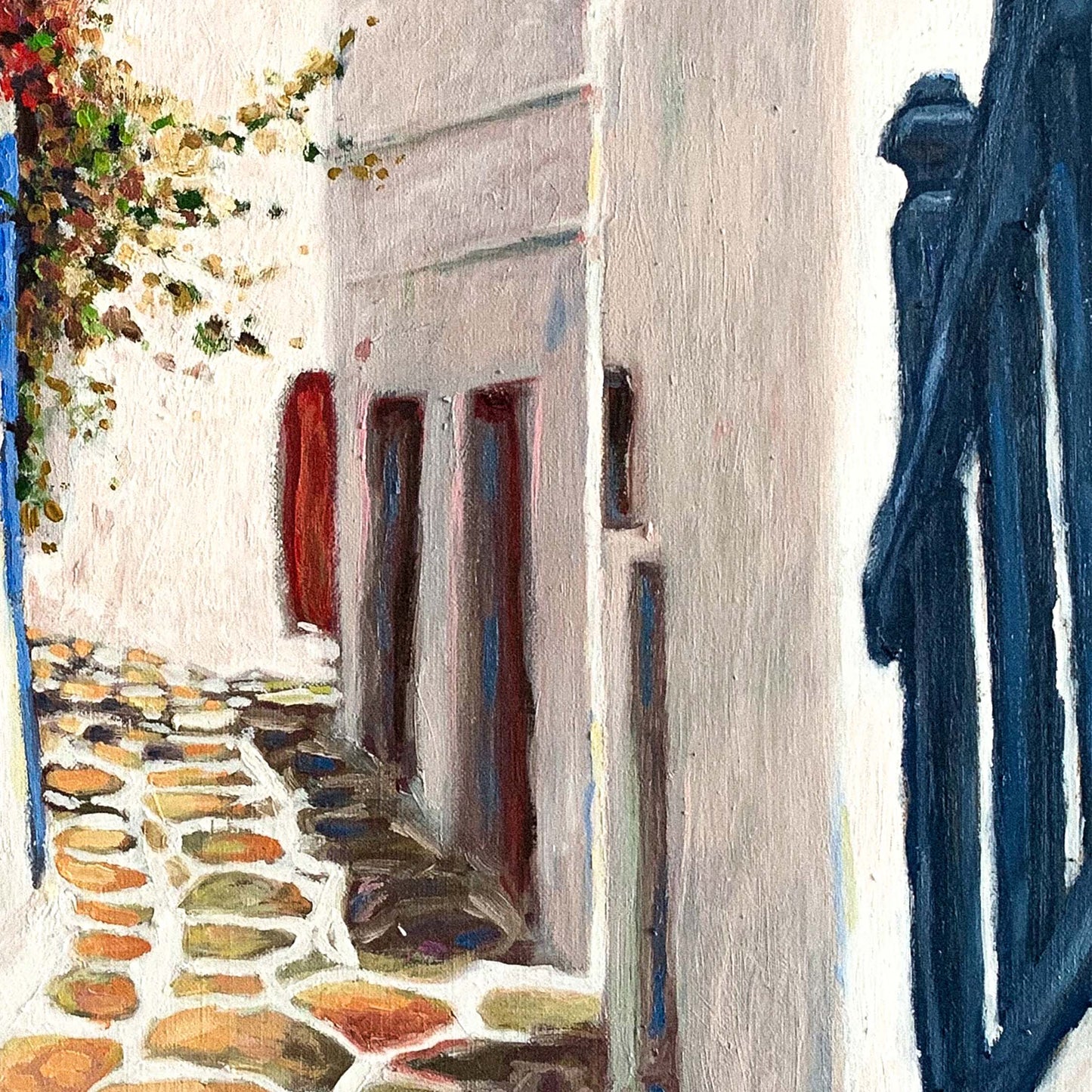 Εκτύπωση σε καμβά: Χώρα Μυκόνου