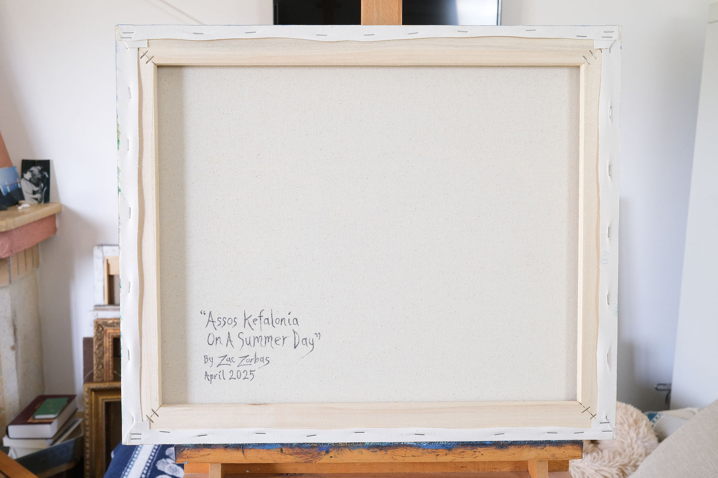Πρωτότυπος Πίνακας: Καλοκαίρι στην Άσσο στην Κεφαλονιά