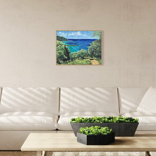 Original Painting: Olive Trees in Corfu