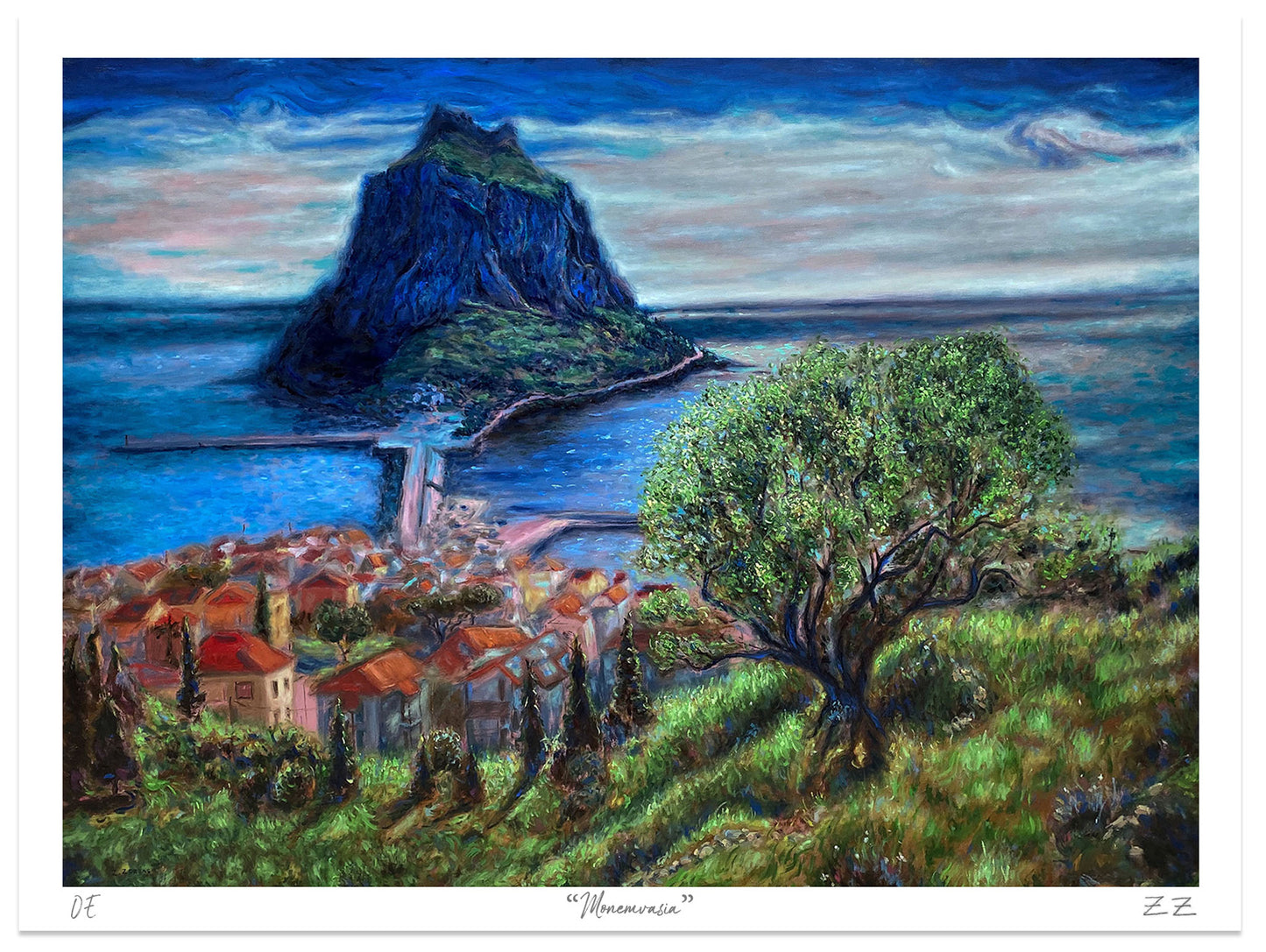 Art Print: Monemvasia