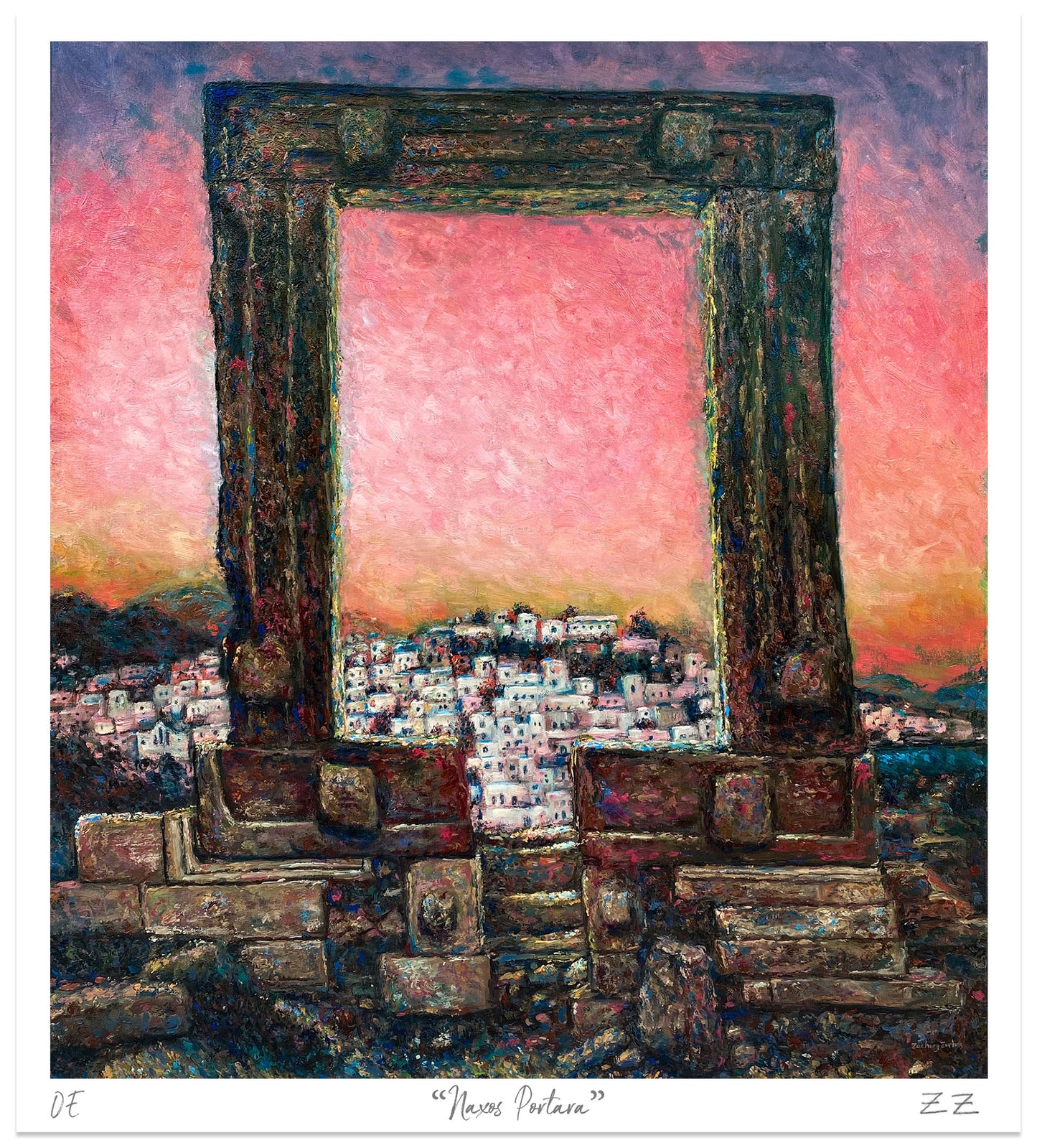 Art Print: Naxos Portara