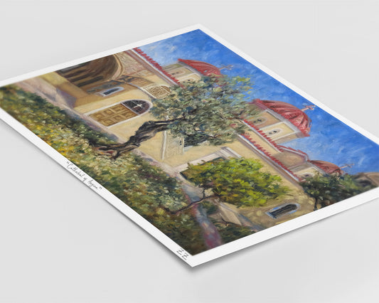 Εκτύπωση Τέχνης: Καθεδρικός Ναός της Αίγινας