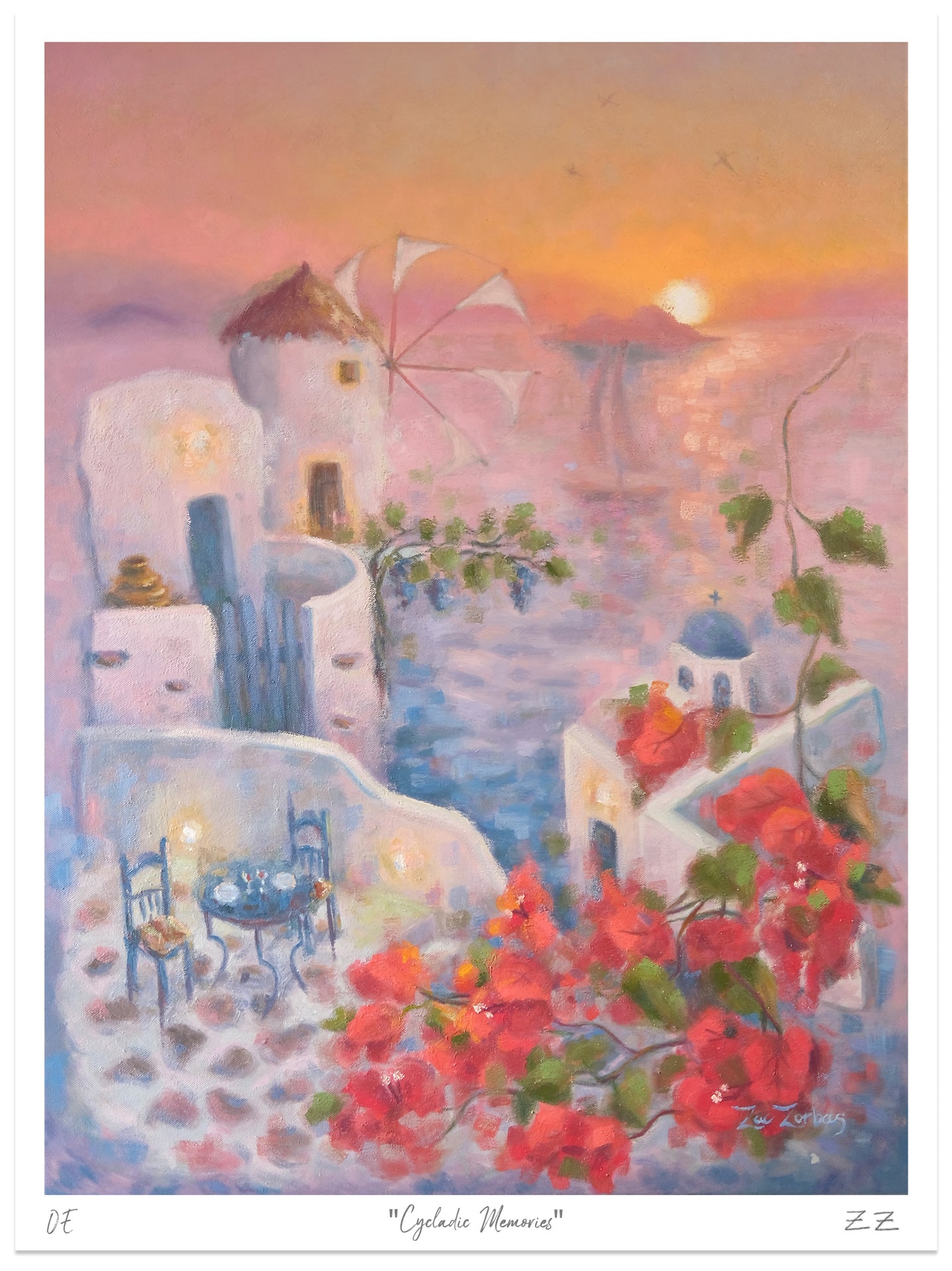 Art Print: Cycladic Memories