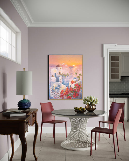 Original Painting: Cycladic Memories II