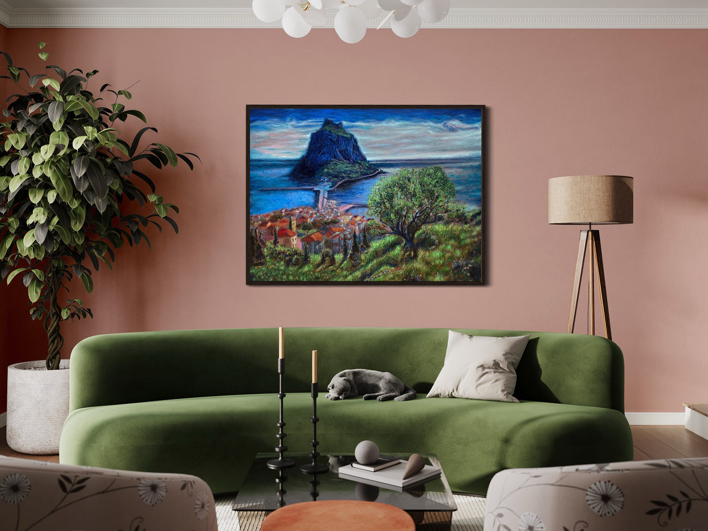 Canvas Print: Monemvasia