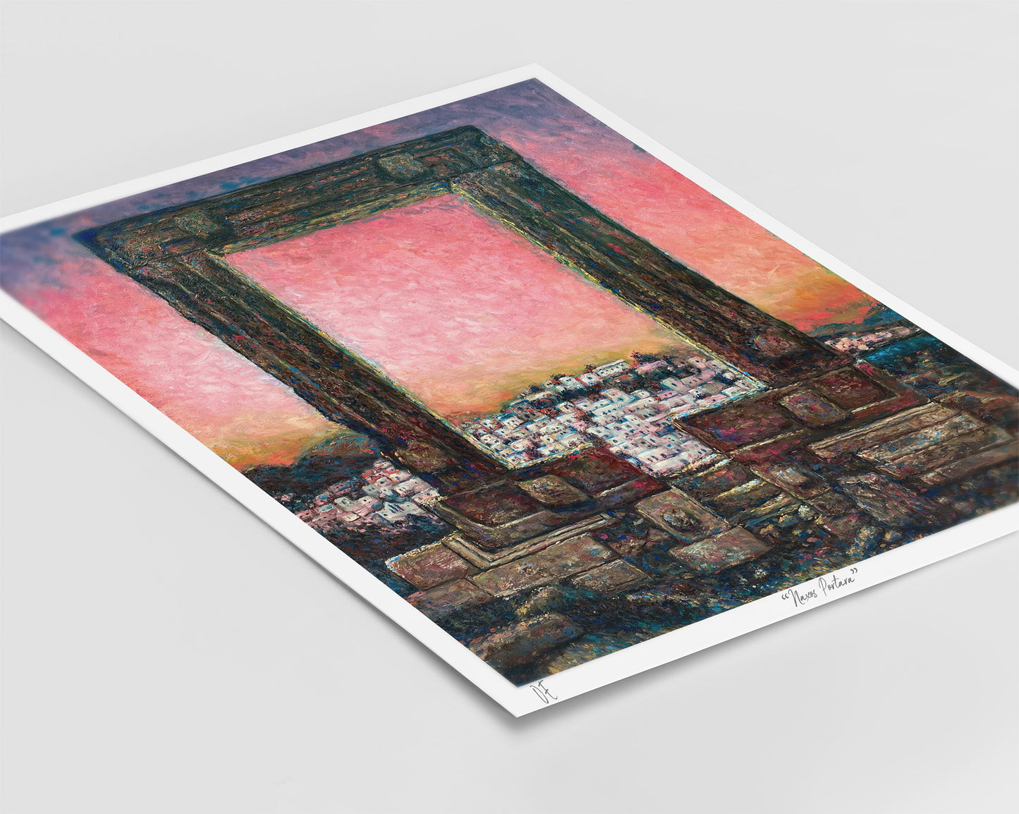 Art Print: Naxos Portara