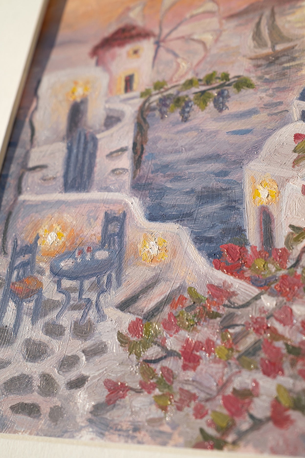 Original Painting: Cycladic Memories