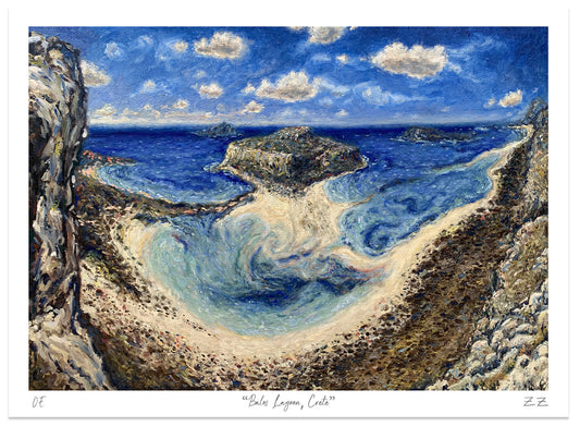 Art Print: Balos Lagoon, Crete