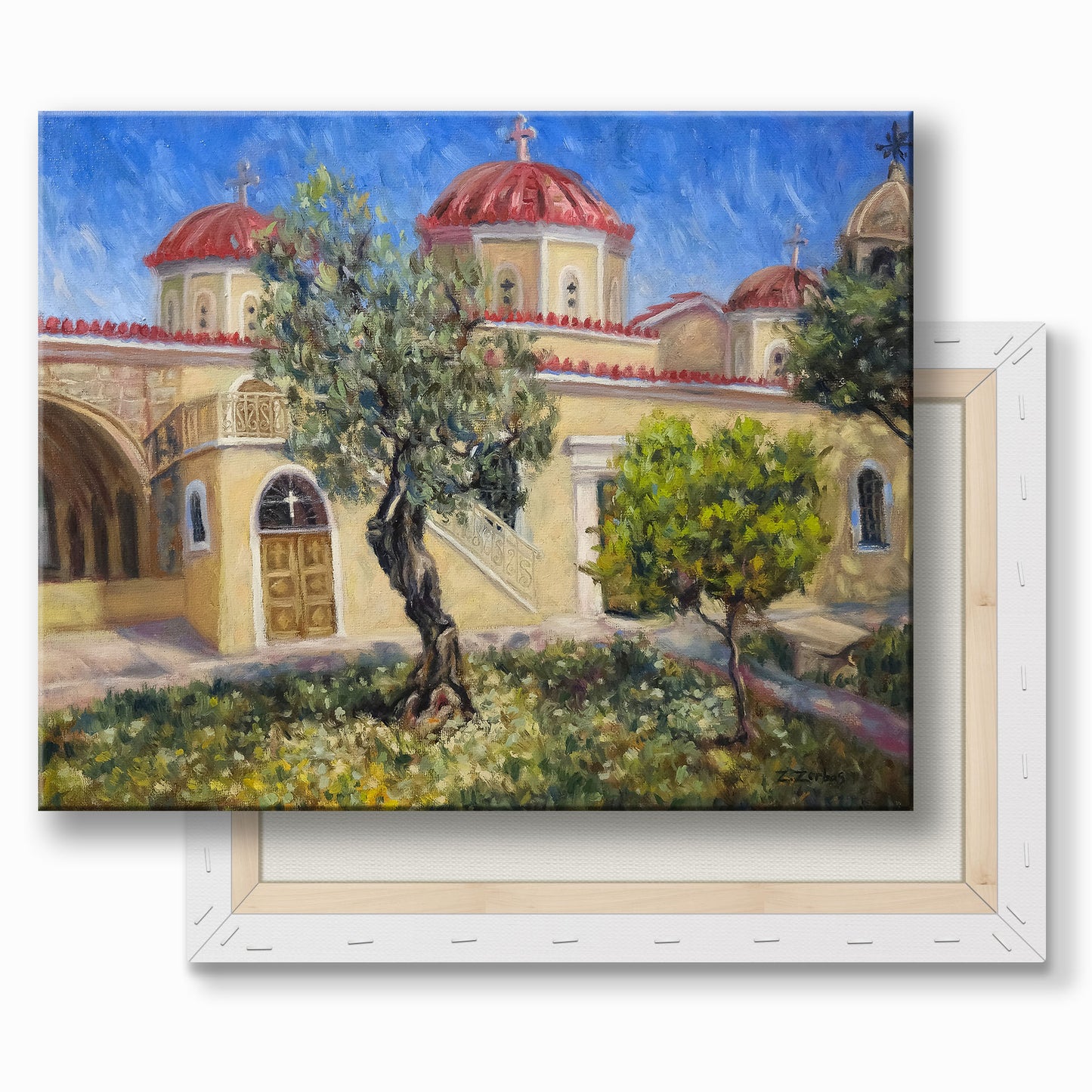Canvas Print: Cathedral of Aegina