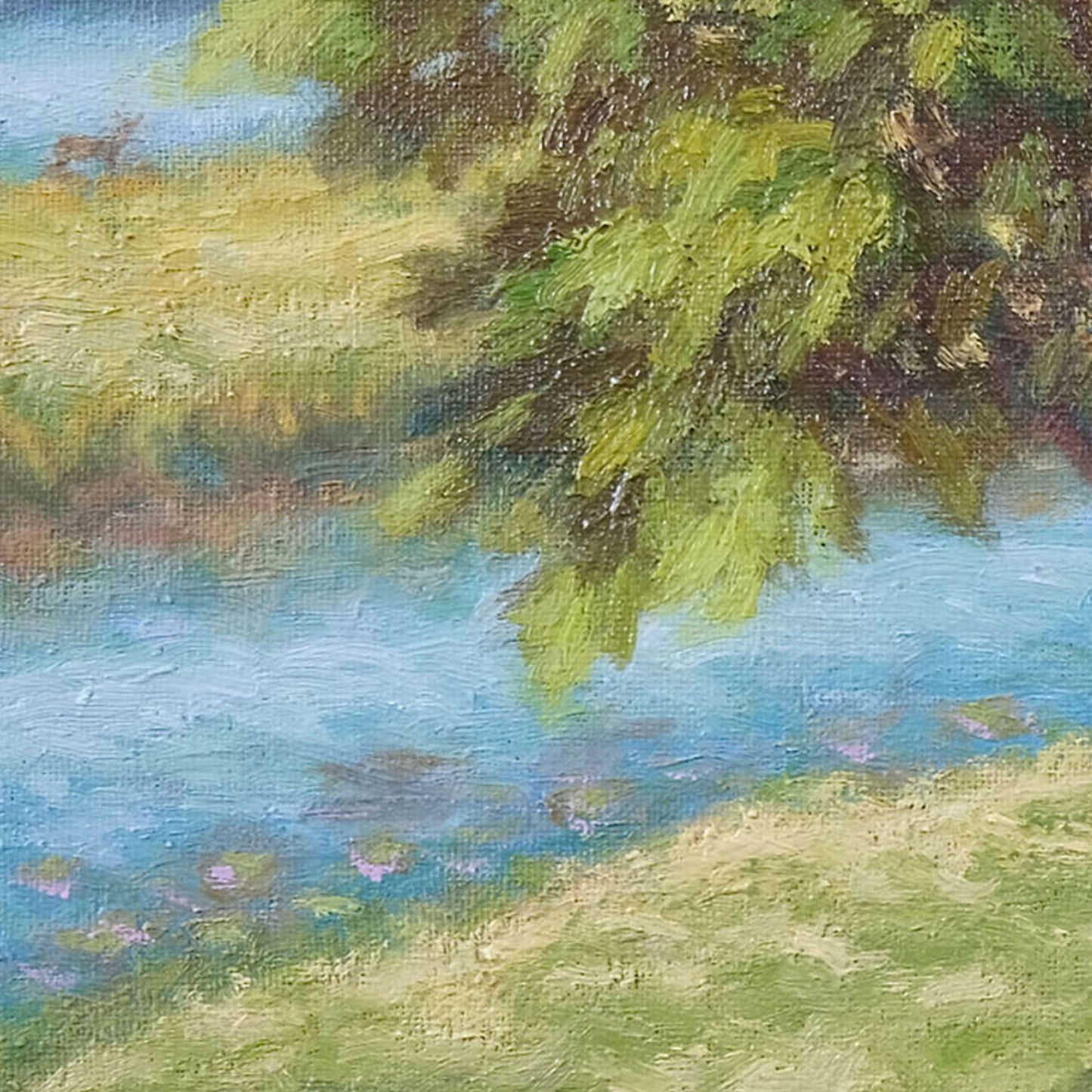 Original Painting: Mom's Lake House in Galesville Wisconsin