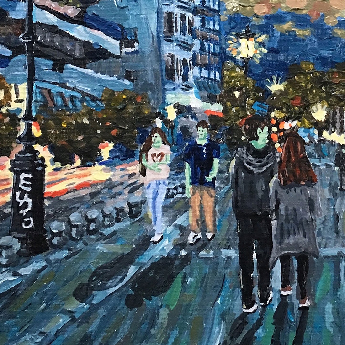 Canvas Print: Thessaloniki in Memory