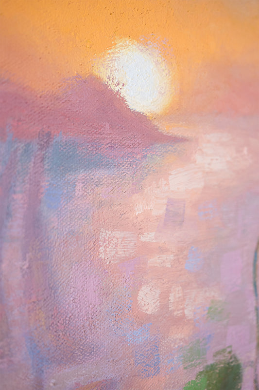 Original Painting: Cycladic Memories II