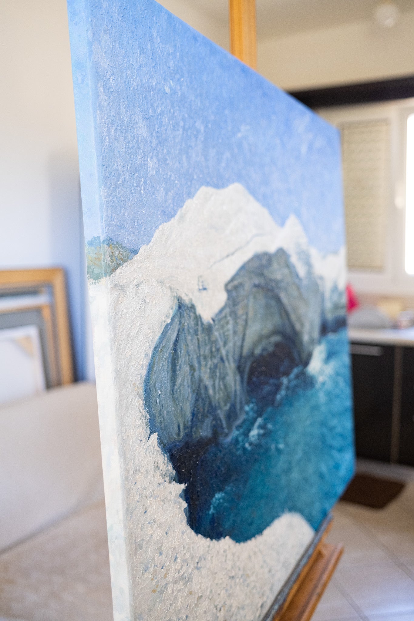 Original Painting: Sarakiniko Cliffs of Milos