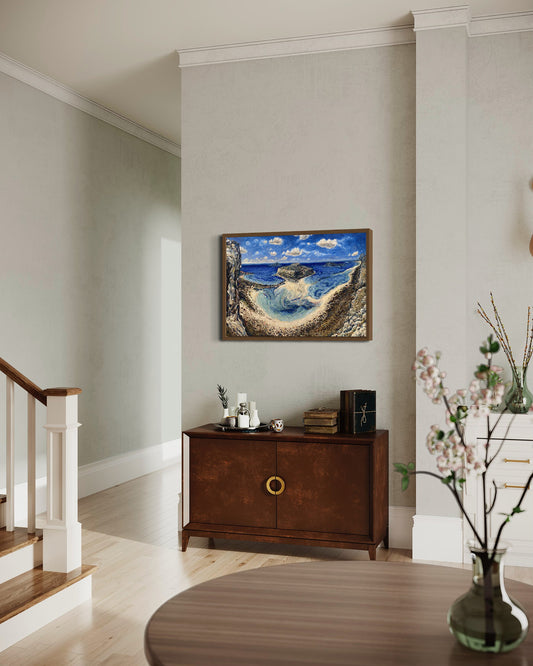 Canvas Print: Balos Lagoon
