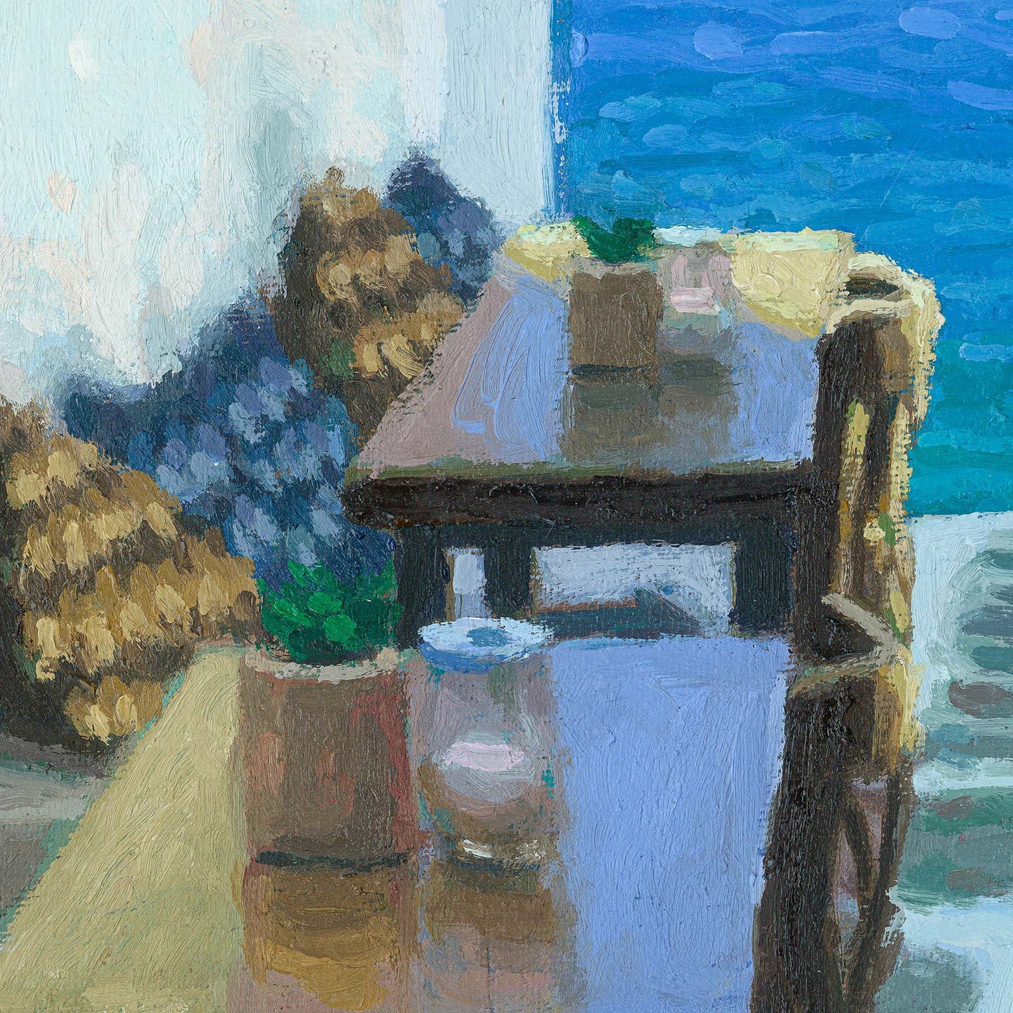 Canvas Print: Kastro's Alley in Mykonos